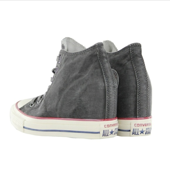 NWT Converse Mid Hidden Platform Wedge Sneakers - Picture 2 of 6